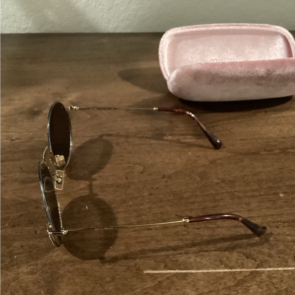 Miu MU 69US 1BC5S0 52/22 Core Collection Sunglasses  frames main image 8